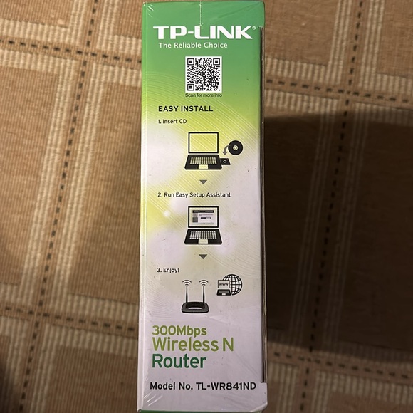 NIB TP-LINK 300Mbps WIRELESS N ROUTER - Picture 2 of 5
